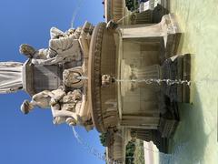 Fontaine Pradier sculpture in Nîmes