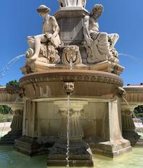 Fontaine Pradier in Nîmes