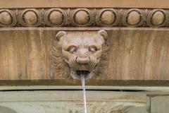 Fountain of the Esplanade in Nîmes