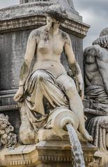 Fountain of the Esplanade in Nîmes