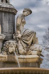 Fountain of the Esplanade in Nîmes