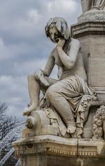 Fountain of the Esplanade in Nîmes