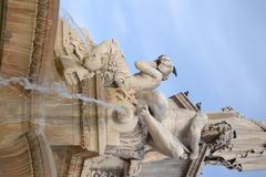 Fontaine Pradier in Nîmes, France