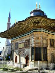 3rd Sultan Ahmed Fountain in Istanbul