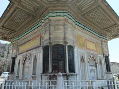 Fountain of Ahmed III near Ayasofya in Istanbul