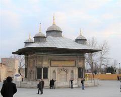 Fountain of Ahmed III in Istanbul, Turkey