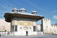 Fountain of Ahmed III in Istanbul