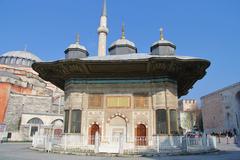 Fountain of Ahmed III in Istanbul, Turkey