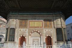 Fountain of Ahmed III in Istanbul