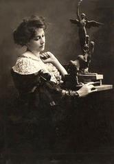 Portrait of Lola Mora, Argentine sculptress