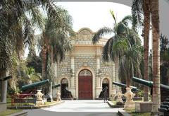 Museum entrance gate in Egypt