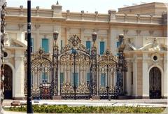 Gate of Abdeen Palace in Cairo, Egypt