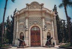 Gate of Abdeen Palace in Egypt