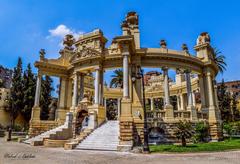 Tea corner at Abdeen Palace