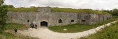 panoramic view of Fort Liédot on Île d'Aix from the southwest