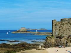 Bretagne beach with cloudy skies in 2009