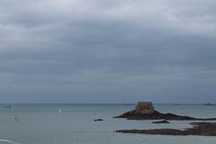 Fort National in Saint-Malo on a sunny day