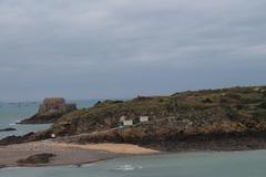 Fort National in Saint-Malo overlooking the sea