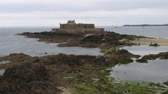 Historic building in Saint-Malo, Ille-et-Vilaine, France