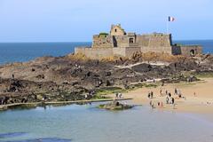 Saint Malo Fort National view