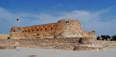 Arad Fort exterior view during daytime in Arad, Bahrain