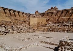 Inner Courtyard of the Arad Fort in Bahrain