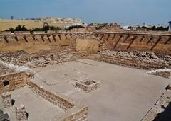 Inner Courtyard of the Arad Fort in Bahrain