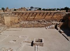 Inner Courtyard of Arad Fort in Bahrain