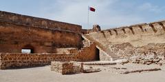 Inner Courtyard of the Arad Fort in Arad, Bahrain