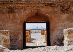 Inner Courtyard of Arad Fort in Bahrain