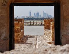 Inner Courtyard of the Arad Fort in Bahrain