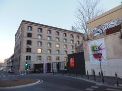 Main entrance of the Friche Belle de Mai in Marseille