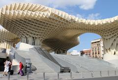 Metropol Parasol wooden structure