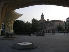 Capilla de la Encarnación del Señor in Sevilla from Metropol Parasol