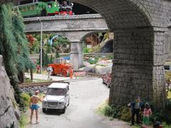 Model train exhibit at Kolejkowo, Wrocław Świebodzki station