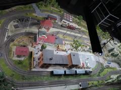 Wrocław Świebodzki Kolejkowo model railway exhibit during Railway Wikiexpedition 2015