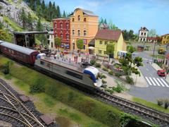 Railway Wikiexpedition 2015 model display