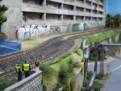 Model train set at Kolejkowo in Wrocław Świebodzki