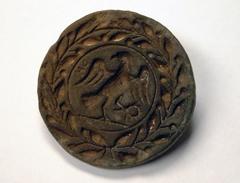 ancient panadero seal with imperial eagle design, Benalroma