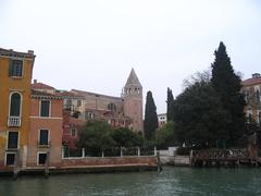 Campo San Vidal in Venice, Italy, along the Grand Canal