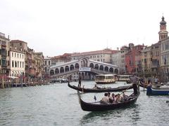 Rialto Bridge over the Grand Canal in Venice