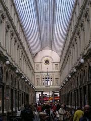 Brussels - St. Hubertus Royal Galleries interior view