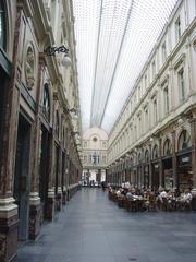 Galeries Royales Saint-Hubert interior in Brussels