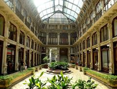 Interior of Galleria Subalpina in Turin