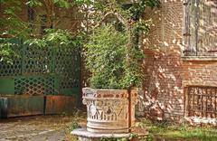 Water wells in Giardini Savorgnan, Venice