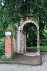 Pavilion Ruin in Park Savorgnan, Venice