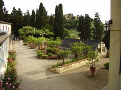 Rose garden in Piazzale Michelangelo, Florence