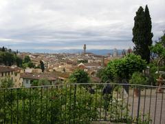 Rose garden in Florence