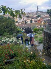 Giardino delle Rose and Florence view