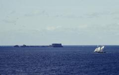 Ille-Et-Vilaine Saint-Malo Course Du Rhum vue over Grand Be island